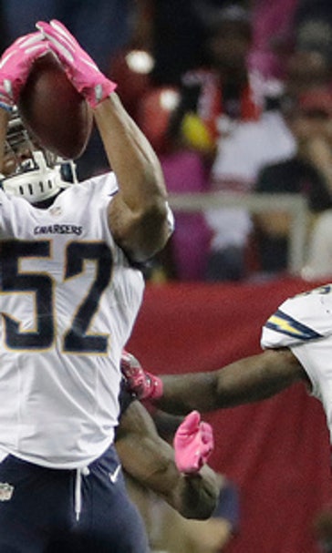Chargers, Falcons going in opposite directions
